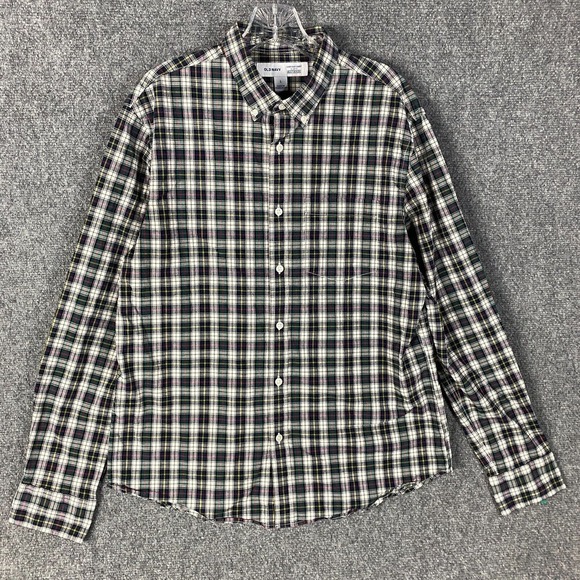 Old Navy Other - Old Navy Button Down Shirt Men's Large Slim Fit Everyday Shirt Long Sleeve
